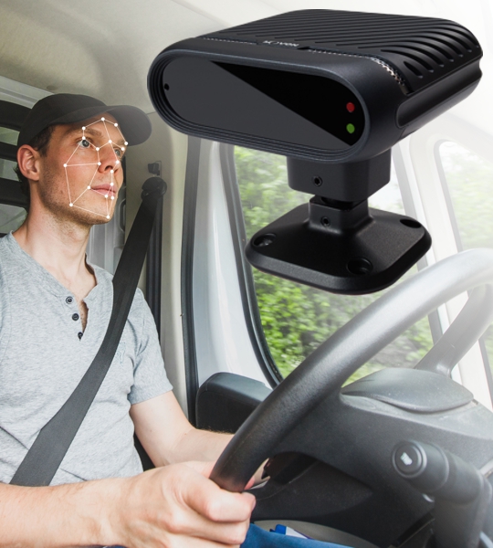 IntelliTrac Driver Fatigue & Distraction Detection Cameras