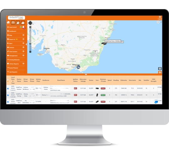 IntelliTrac GPS Tracking Software
